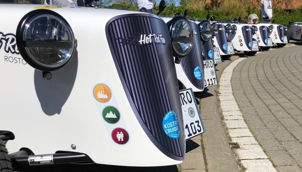 Fahrspa&szlig; pur mit dem Hot Rod, &copy; K&uuml;stencruiser GmbH