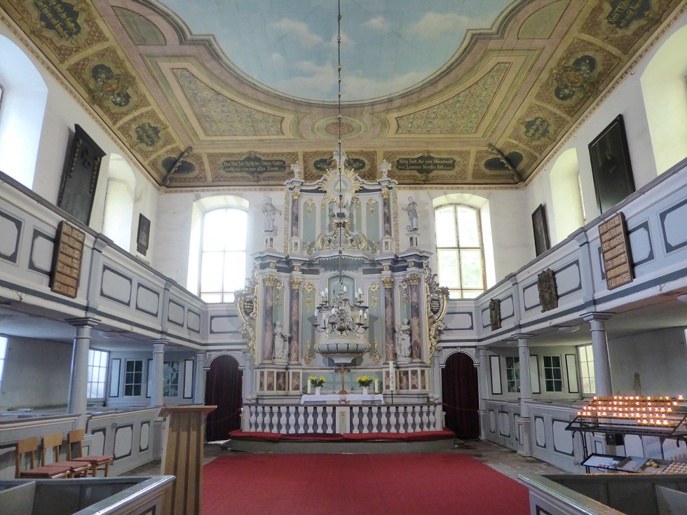 Blick auf den Altar // © Uta Sommer Blick auf den Altar // © Uta Sommer