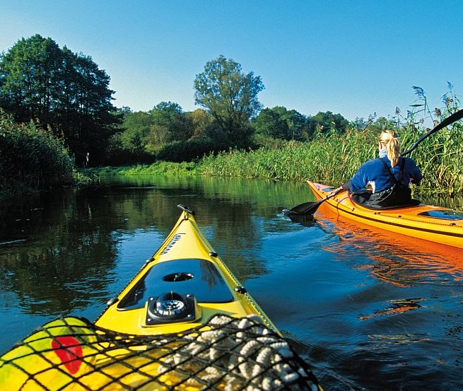 Auf der Warnow bis zur Ostsee paddeln // &copy; MV-T/outdoor-visions.com