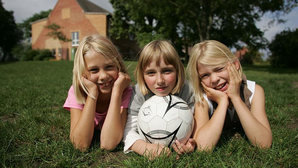 Viel Platz zum Spielen und Entspannen // © Conny Eckhardt Viel Platz zum Spielen und Entspannen // © Conny Eckhardt