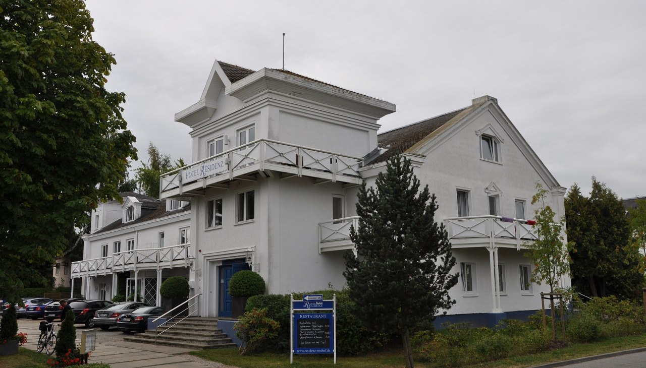 Außenansicht Hotel Residenz, © TMV Außenansicht Hotel Residenz, © TMV