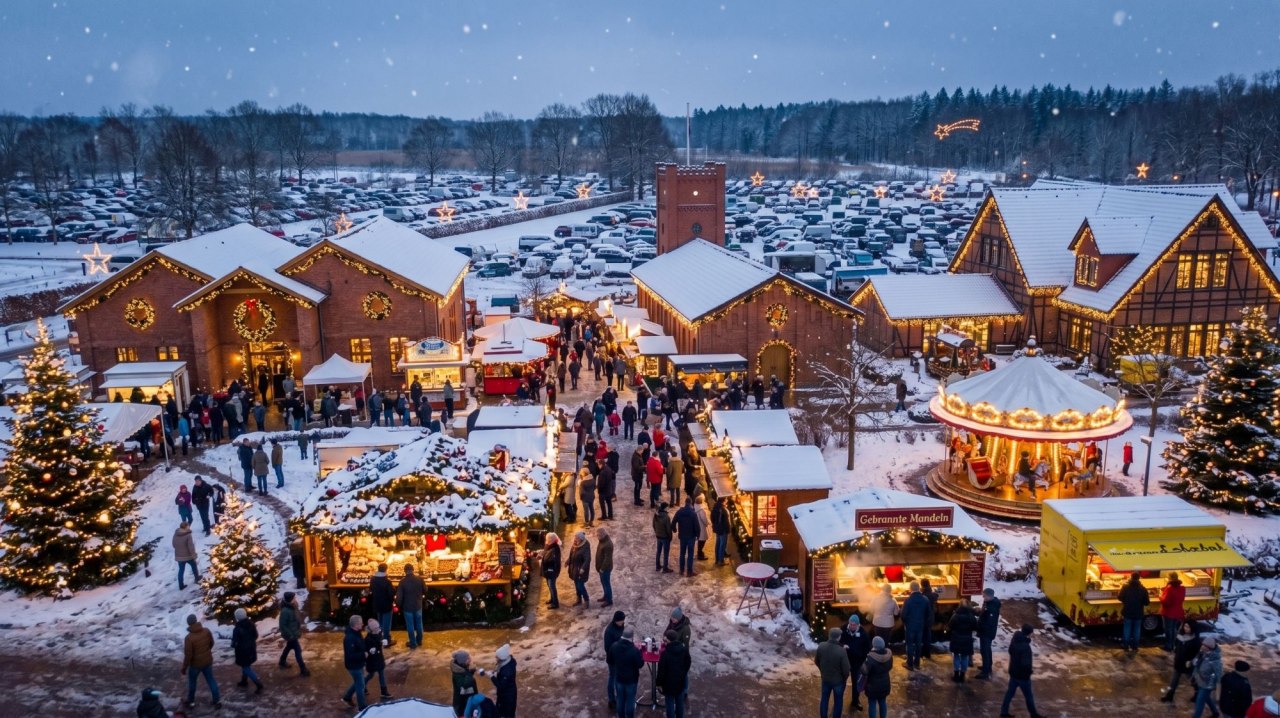Julemarked p&aring; Godset Schwechow // &copy; Gut Schwechow