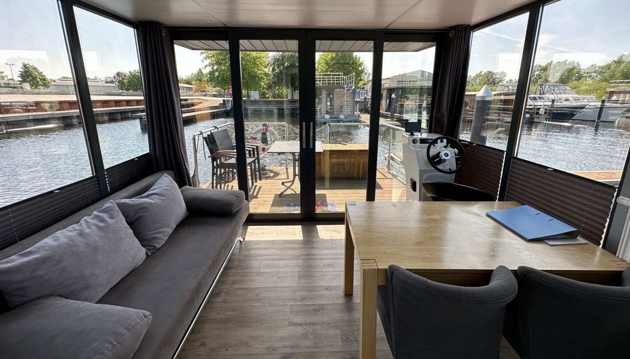 Blick aus dem Boot, © C. Kaufmann