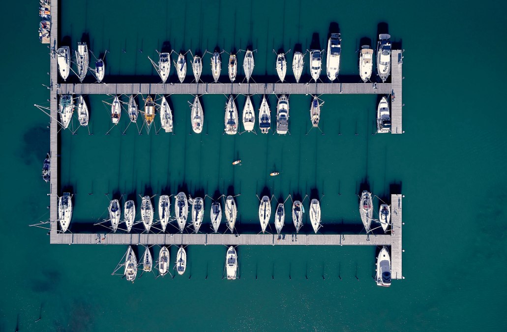 Liegeplätze am Hafen Sellin, © Pocha-Burwitz Liegeplätze am Hafen Sellin, © Pocha-Burwitz