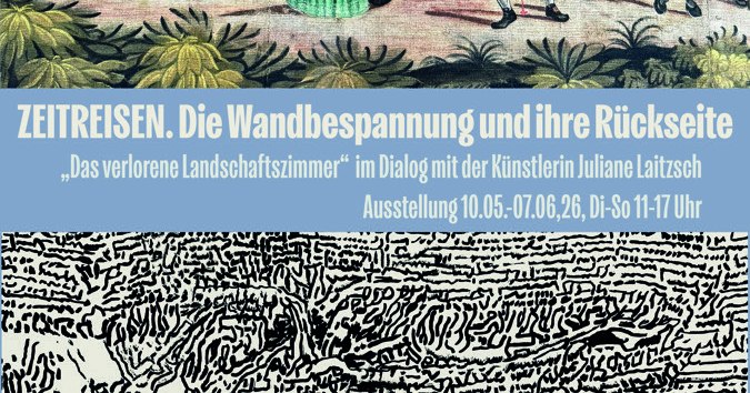 Zeitreisen Ausstellung / Plakatmotiv // &copy; Mecklenburgisches K&uuml;nstlerhaus Schloss Pl&uuml;schow