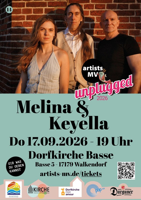 Poster unplugged Konzert // © artists MV Poster unplugged Konzert // © artists MV