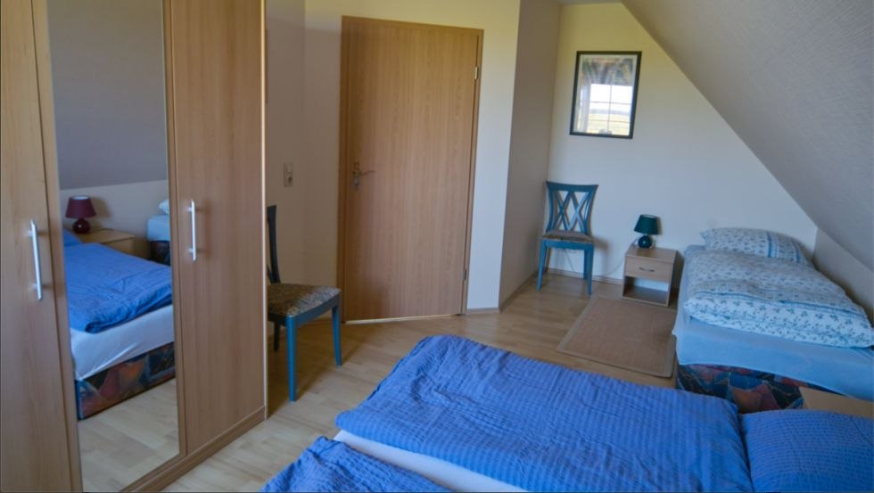 Schlafzimmer in der Ferienwohnung Küchenmeister, © Bernd Küchenmeister Schlafzimmer in der Ferienwohnung Küchenmeister, © Bernd Küchenmeister