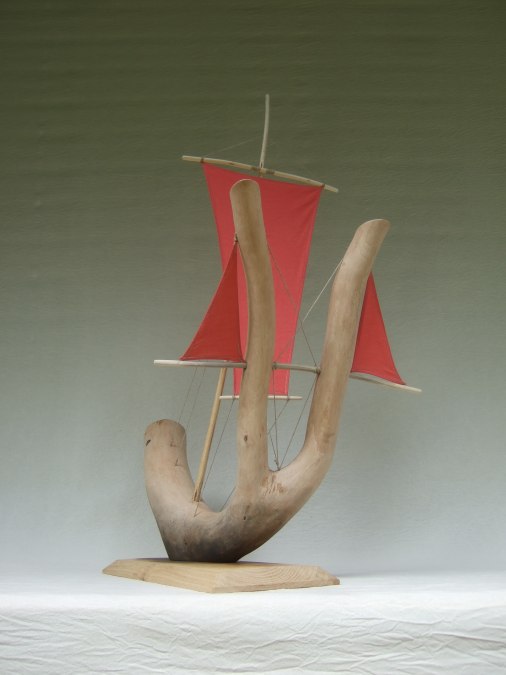 Schiffsobjekte aus Holz, © Südliche Boddenküste