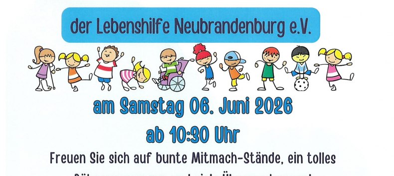 Sommerfest LH 2026 // &copy; Lebenshilfe Neubrandenburg e.V.