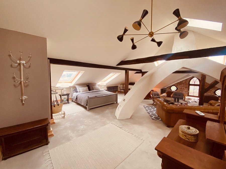 Appartement Delphi im DAchgeschoss, &copy; Gutshaus Klein Kussewitz