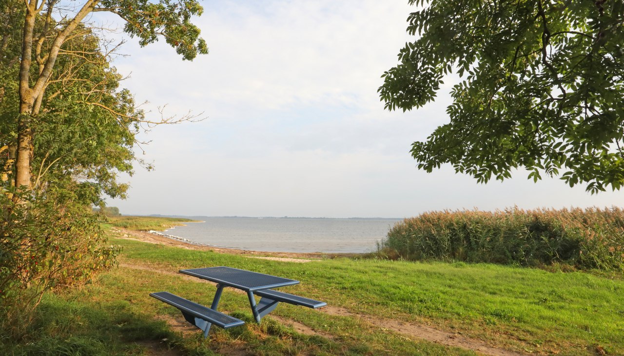 Sitzgelegenheit mit Blick auf das Wasser, &copy; TMV/Gohlke