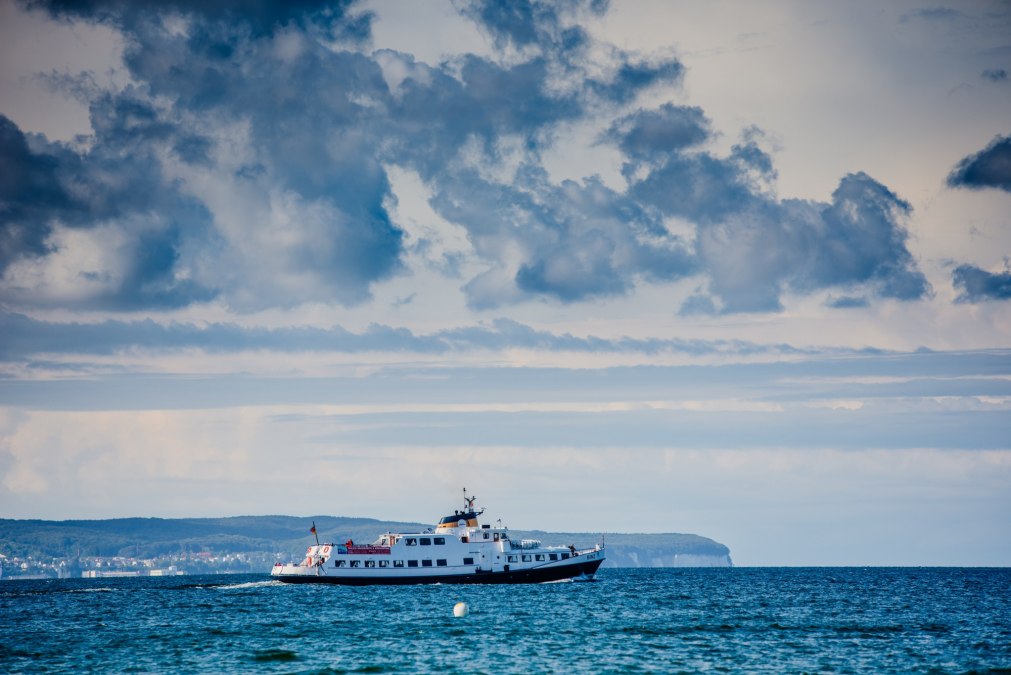 Schiffstour ab Binz zu den Kreidefelsen, © Binzer Bucht Tourismus Schiffstour ab Binz zu den Kreidefelsen, © Binzer Bucht Tourismus