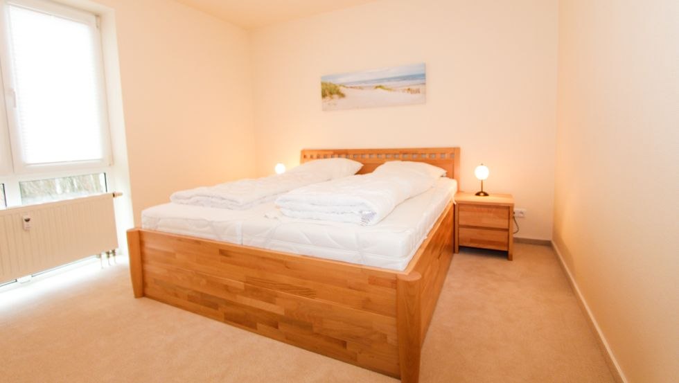 Schlafzimmerbeispiel der H&P Ferienresidenz, © H & P Touristik GmbH