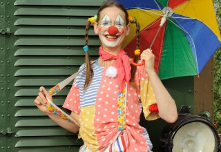 Clown Conny und die Flaschenpost – Kindermitspielstück, © KIECK-Theater Weimar / Thomas Kieck