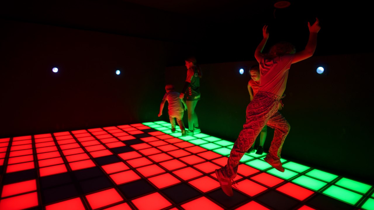 Spring van niveau naar niveau // &copy; Baltic Adventures