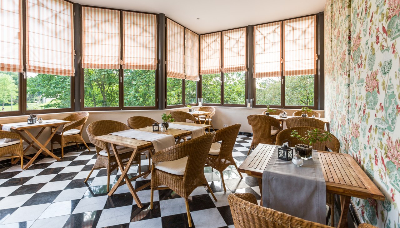 Wintergarten im Schloss Gamehl, © Schloss Gamehl / DOMUSimages Alexander Rudolph Wintergarten im Schloss Gamehl, © Schloss Gamehl / DOMUSimages Alexander Rudolph