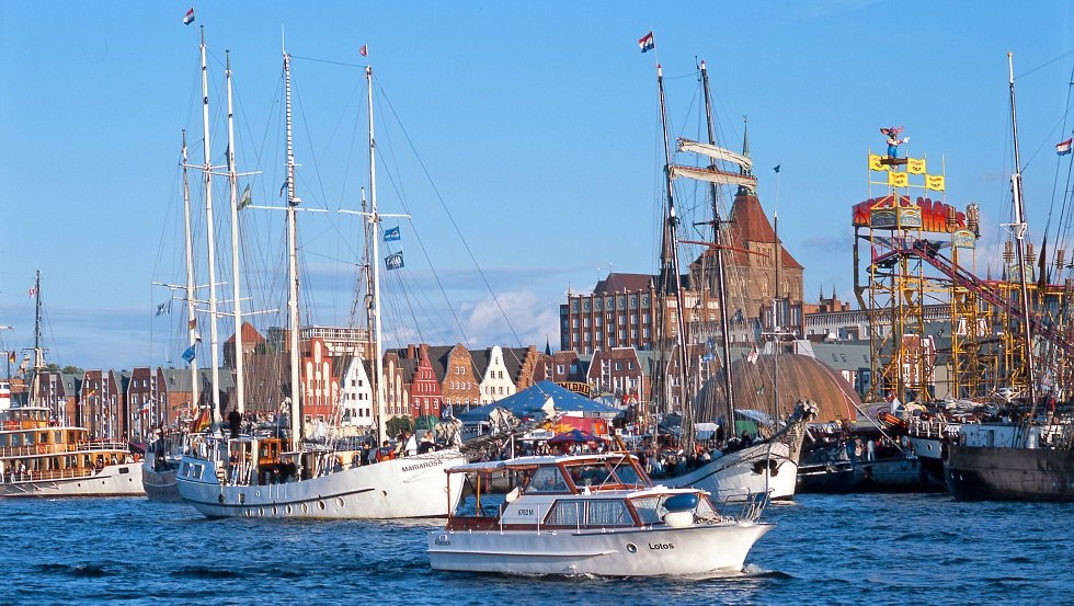 De stadshaven voor de Hanse Sail // &copy; TZRW/Ren&eacute; Legrand