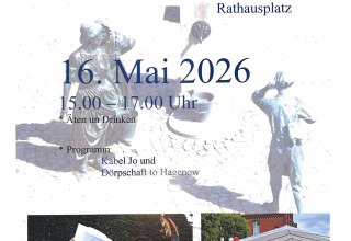Plakat 17. Brunnenfest in Hagenow // &copy; D&ouml;rpschaft to Hagenow e.V.