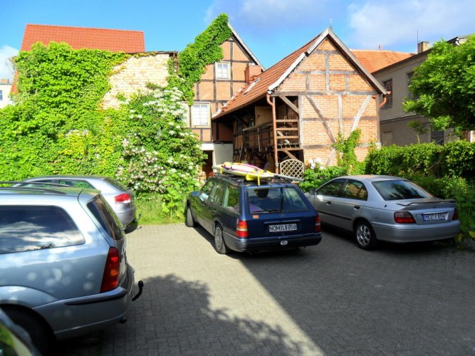 Innenhof, &copy; Pension Rotfuchs