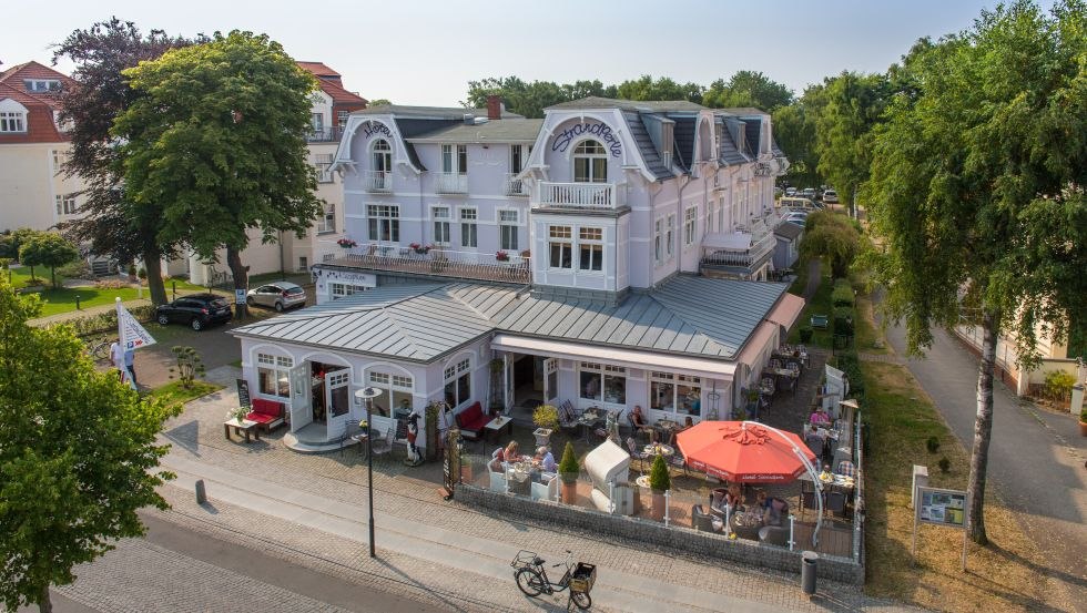 Luftaufnahme Hotel Strandperle, &copy; Hotel Strandperle