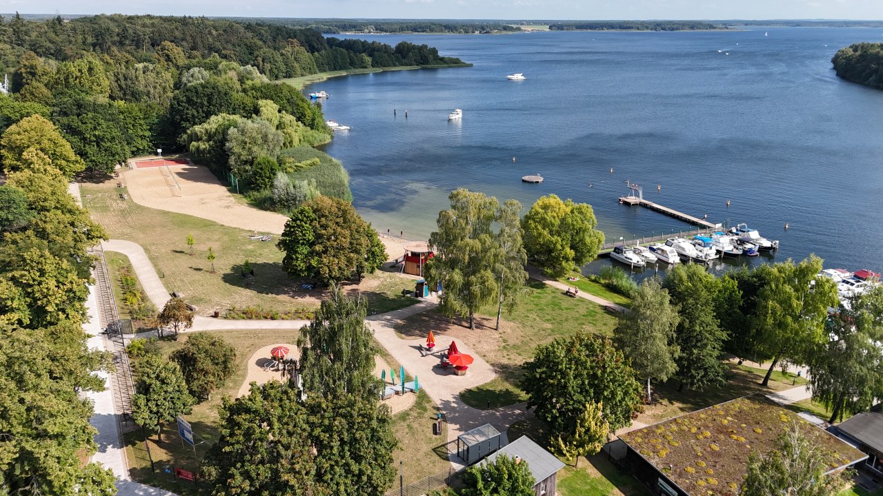 Luftansicht vom Strandbad Malchow (Foto Thomas Neske) // &copy; Thomas Neske