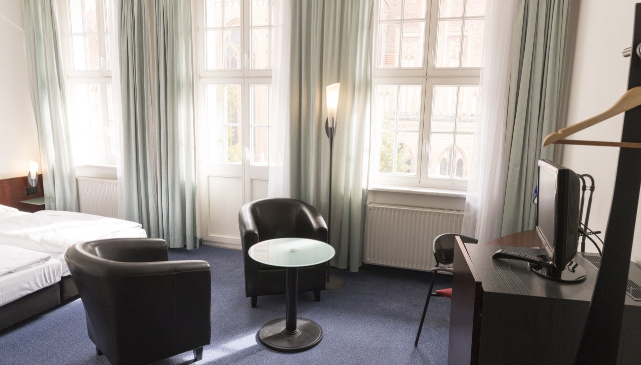 Comfort tweepersoonskamer sweet dream hostel, &copy; Daniel Stohl