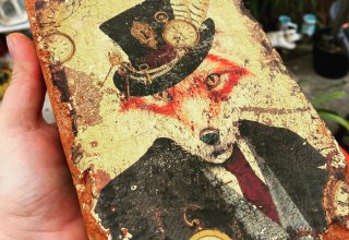 Historische Barocksteine vergoldet und neu belebt. // &copy; Irina Weihrich