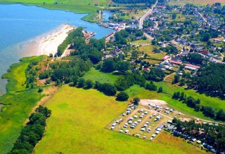 Campingplatz Waldcamp Freest Luftbildaufnahme, &copy; Campingplatz Waldcamp Freest