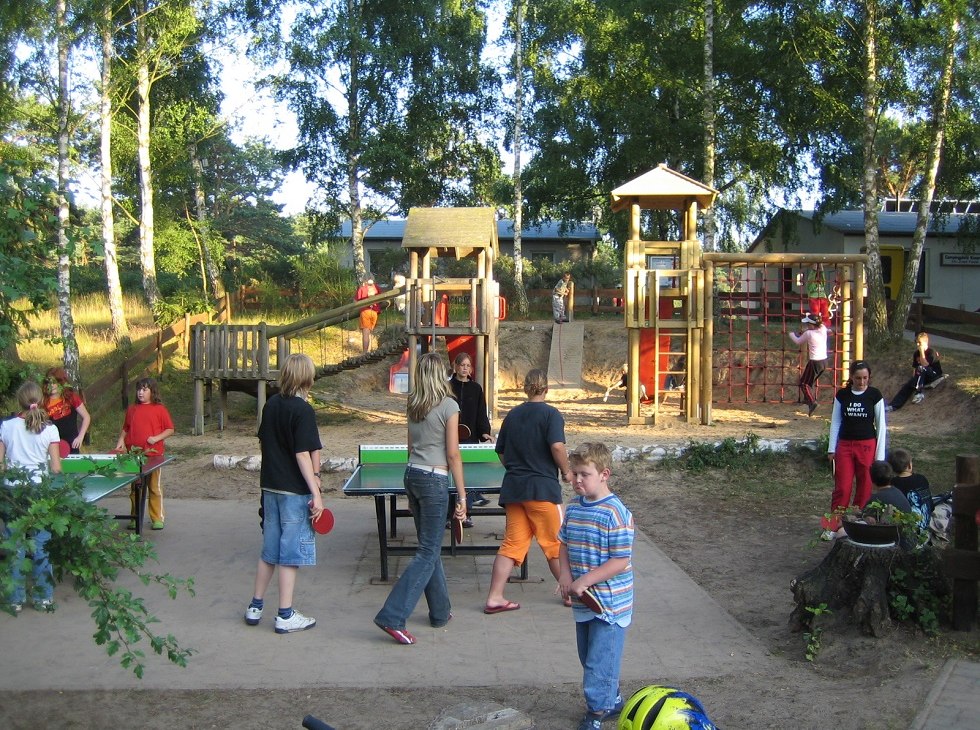 Spielplatz, © Campingplatz Am Sandfeld Spielplatz, © Campingplatz Am Sandfeld