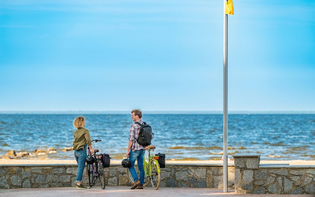 Am Strand von Ückermünde die Blicke schweifen lassen, © TMV/Tiemann Am Strand von Ückermünde die Blicke schweifen lassen, © TMV/Tiemann
