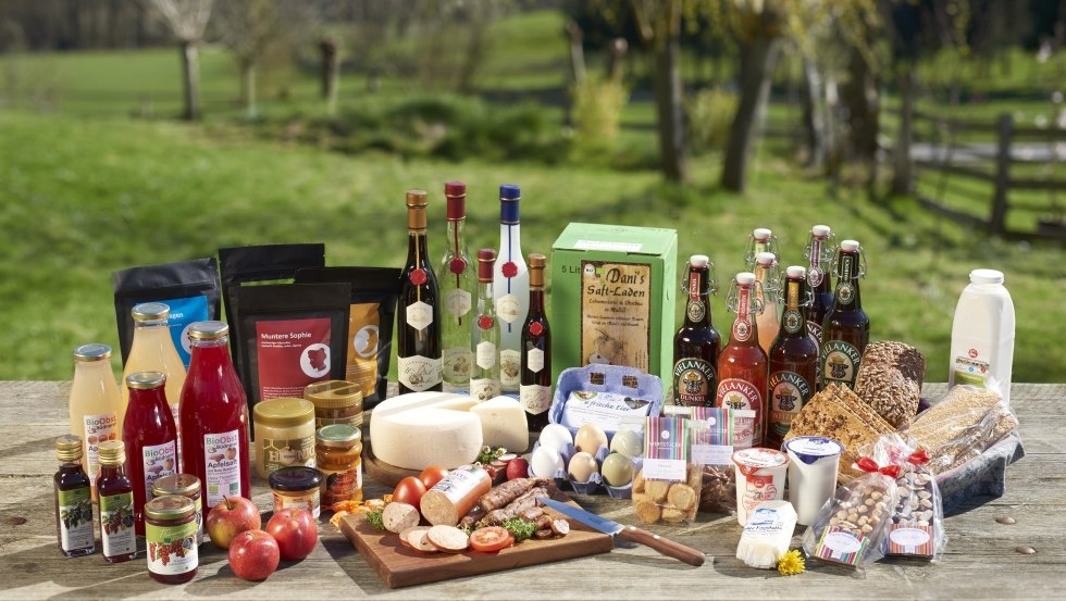 Eine Auswahl an Produkten der Partner des Biosph&auml;renreservates Flusslandschaft Elbe M-V finden Sie in den Biosph&auml;ren-Regalen. // &copy; F&ouml;rderverein Biosph&auml;re Elbe MV e.V./Lightmark