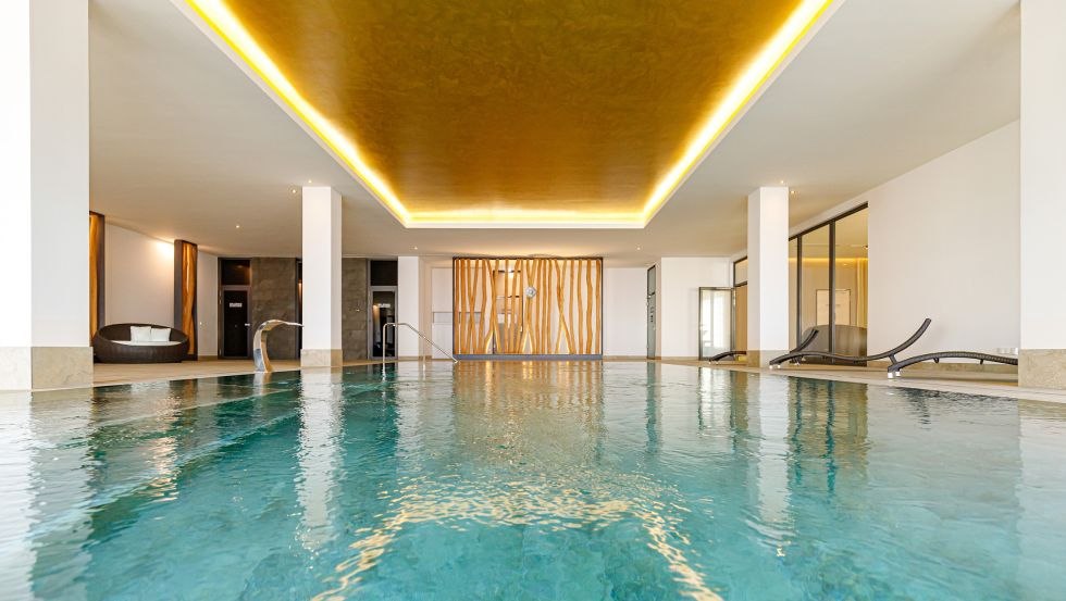 Poolbereich der Waterkant Suites, © OFV GmbH Poolbereich der Waterkant Suites, © OFV GmbH