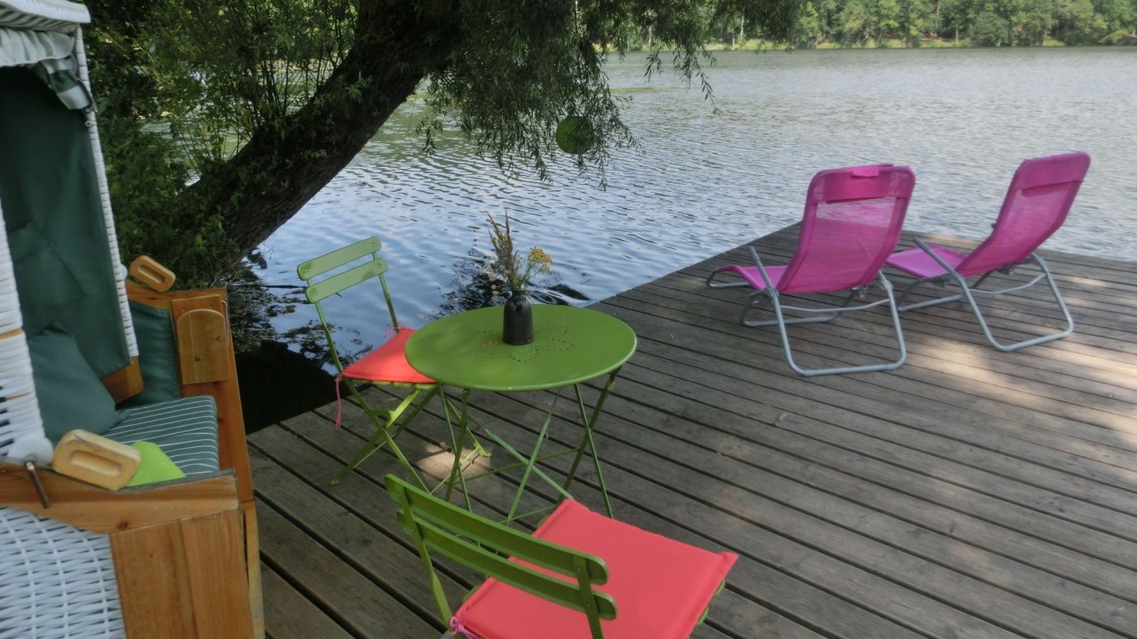 Entspannte Ruhe am See // &copy; Ferienhaus am Gadowsee/Antje Grunert