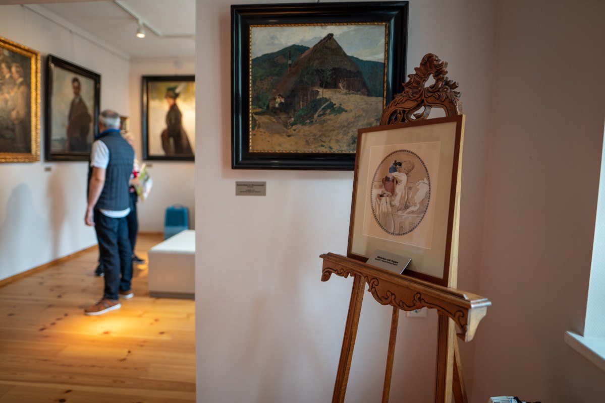 Blick in die Ausstellung // &copy; Tobias Kramer