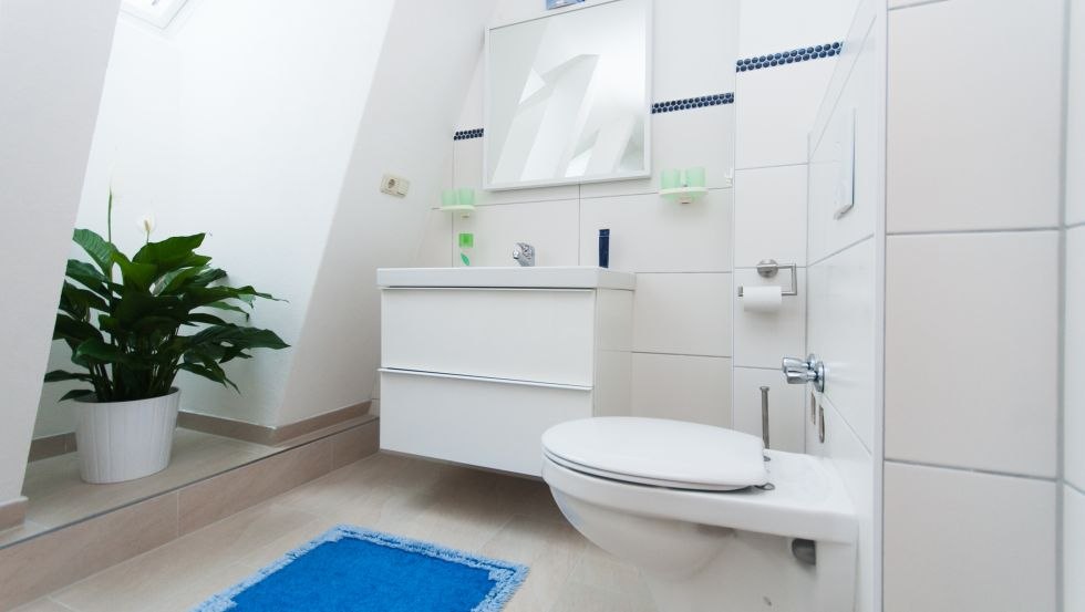 Badezimmer in der Ferienanlage, © Ferienanlage Dröse_P. Lipke Badezimmer in der Ferienanlage, © Ferienanlage Dröse_P. Lipke