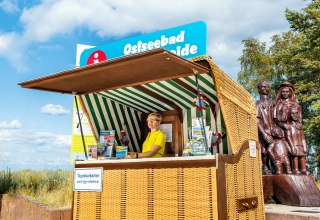 Mobile Touristinformation im Ostseebad Trassenheide // &copy; MV-T/Tiemann