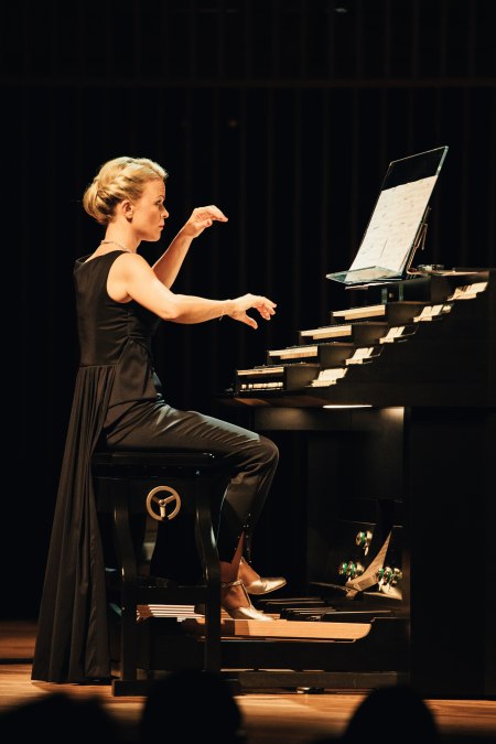 Iveta Apkalna, &copy; Kristaps Anskens