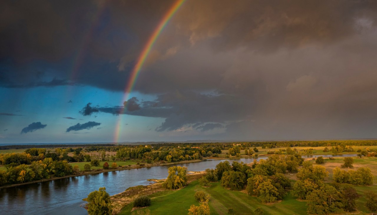 Zomerregen op de Elbe, © Florian Fabian Zomerregen op de Elbe, © Florian Fabian