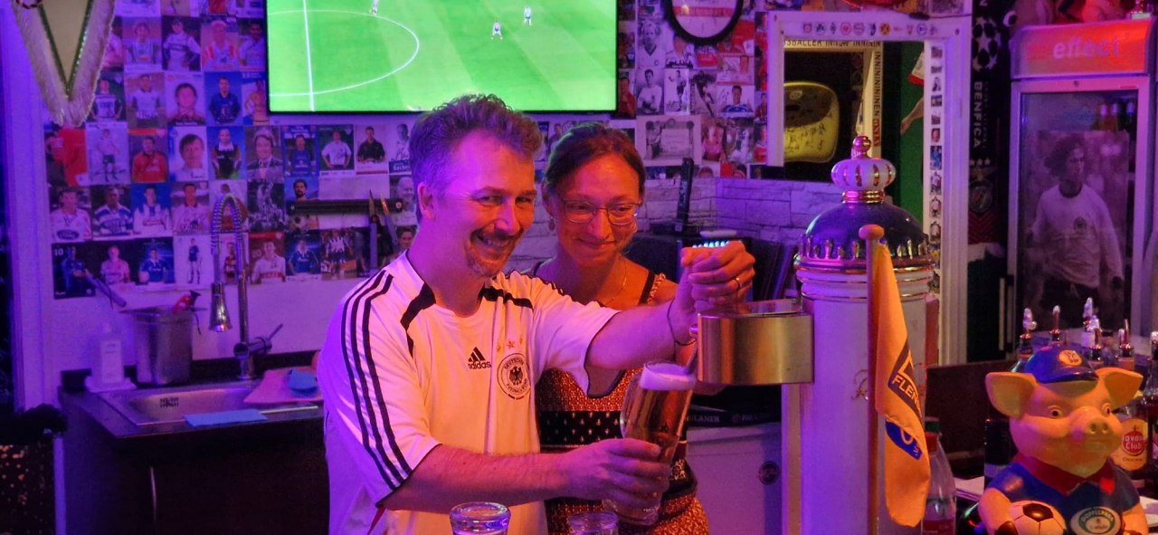 Bier und Fu&szlig;ball // &copy; Sportsbar Allstars