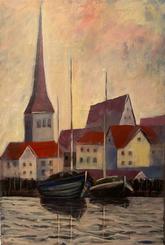 Petra Rackow, Ribnitz-Damgarten, Acryl, 40 x 60 cm // &copy; Galerie PL