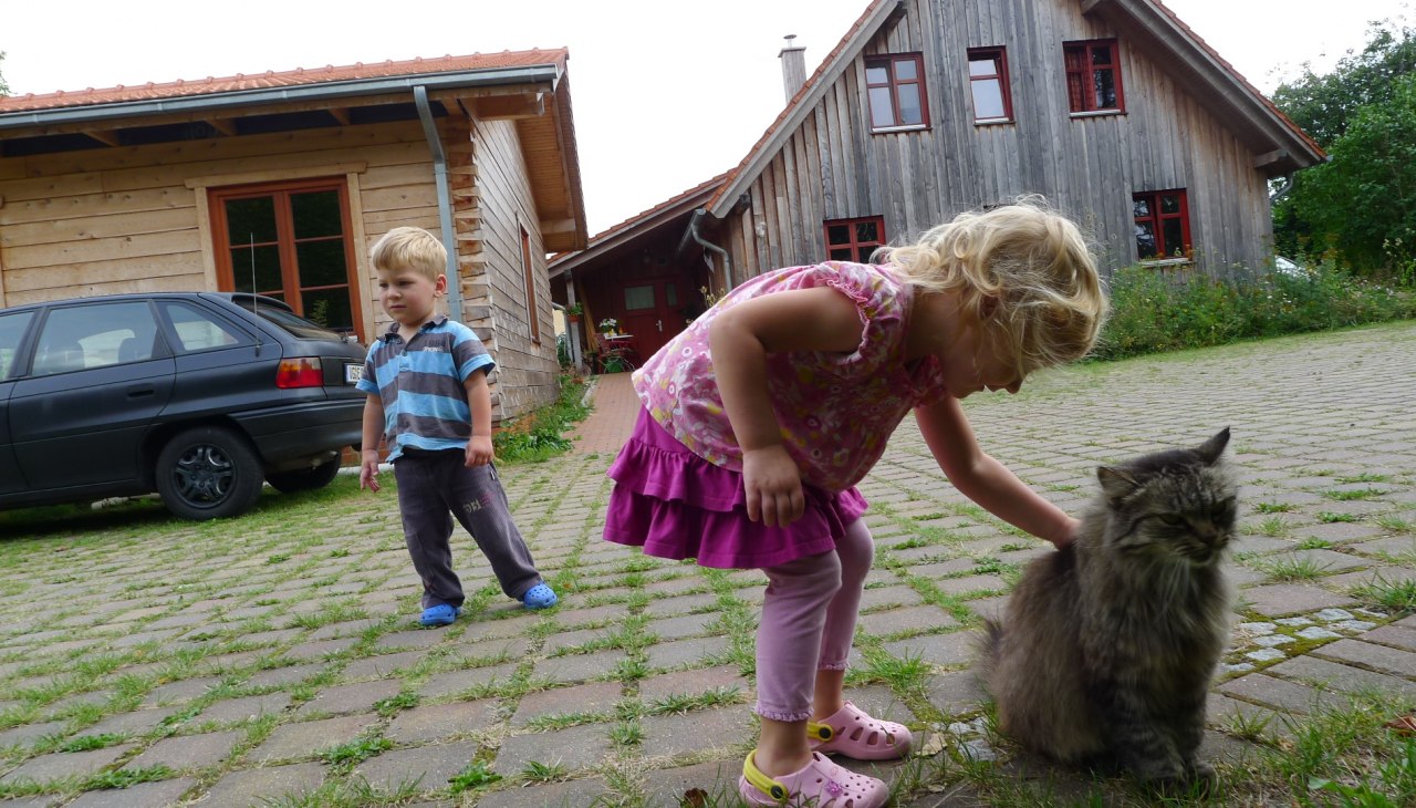 Auch Kinder und Tiere sind immer willkommen, © Reinhard Köhler Auch Kinder und Tiere sind immer willkommen, © Reinhard Köhler