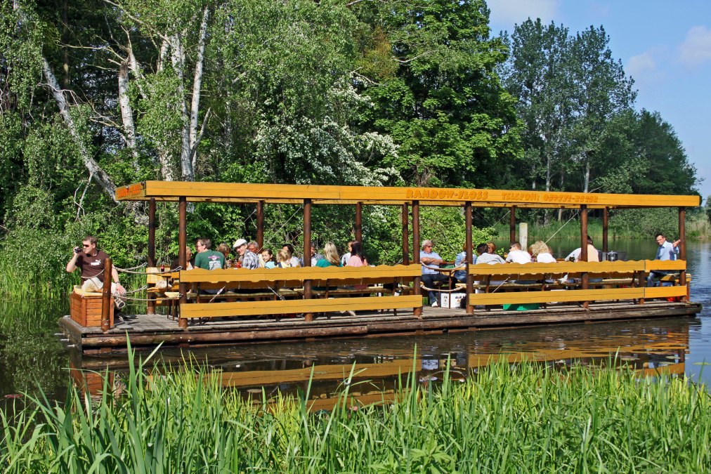 Floßfahrt auf der Randow, © Herr Fründt Floßfahrt auf der Randow, © Herr Fründt