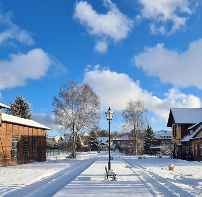 Bahnhof Kl&uuml;tz, &copy; E.Eckert
