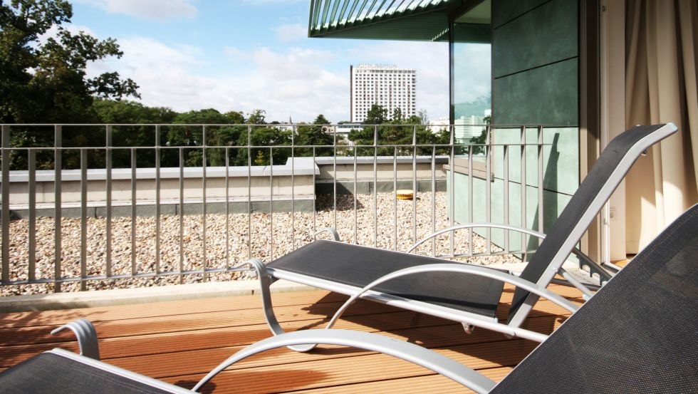 Dachterrasse Kurparkresidenz Warnemünde, © Kurparkresidenz Warnemünde Dachterrasse Kurparkresidenz Warnemünde, © Kurparkresidenz Warnemünde