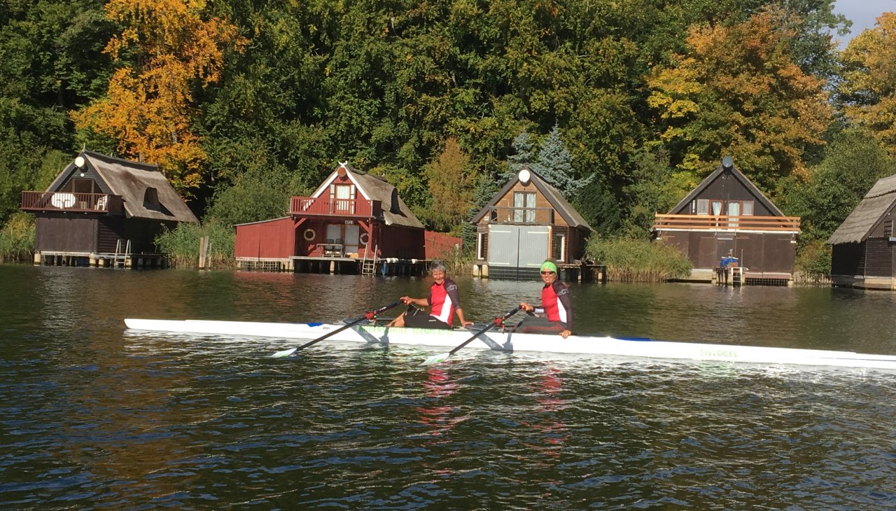 Pause im Petersdorfer See, © Ruderschule Seenplatte GbR