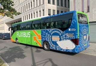 Demokratiebus der Konrad-Adenauer-Stiftung // © Konrad-Adenauer-Stiftung Demokratiebus der Konrad-Adenauer-Stiftung // © Konrad-Adenauer-Stiftung