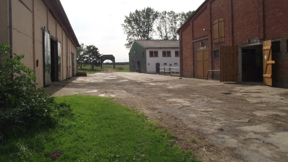 Uitzicht op de stoeterij Ganschow // &copy; Gest&uuml;t Ganschow