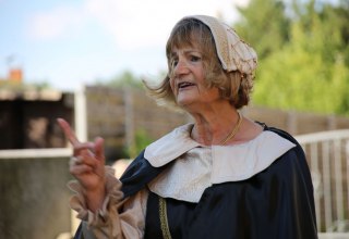 Gerlinde Block als Herzogin Sophie // &copy; L&uuml;bzer Land e. V.