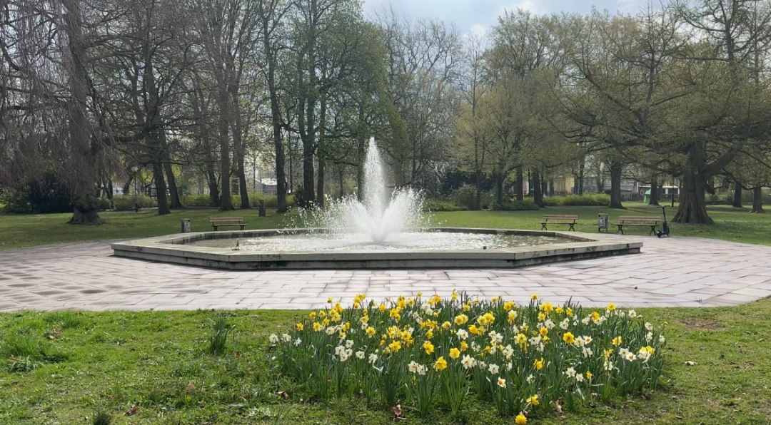 Brunnen in der Brunnenaue, © HANSESTADT Stralsund I Pressestelle Brunnen in der Brunnenaue, © HANSESTADT Stralsund I Pressestelle
