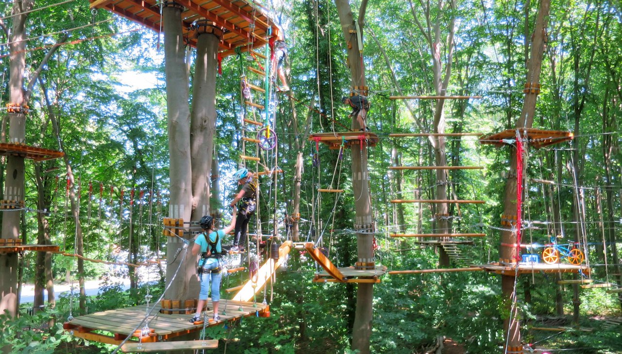 Übersicht Kletterwald, © Michael Schicha Übersicht Kletterwald, © Michael Schicha